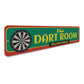 The Dart Room Sign