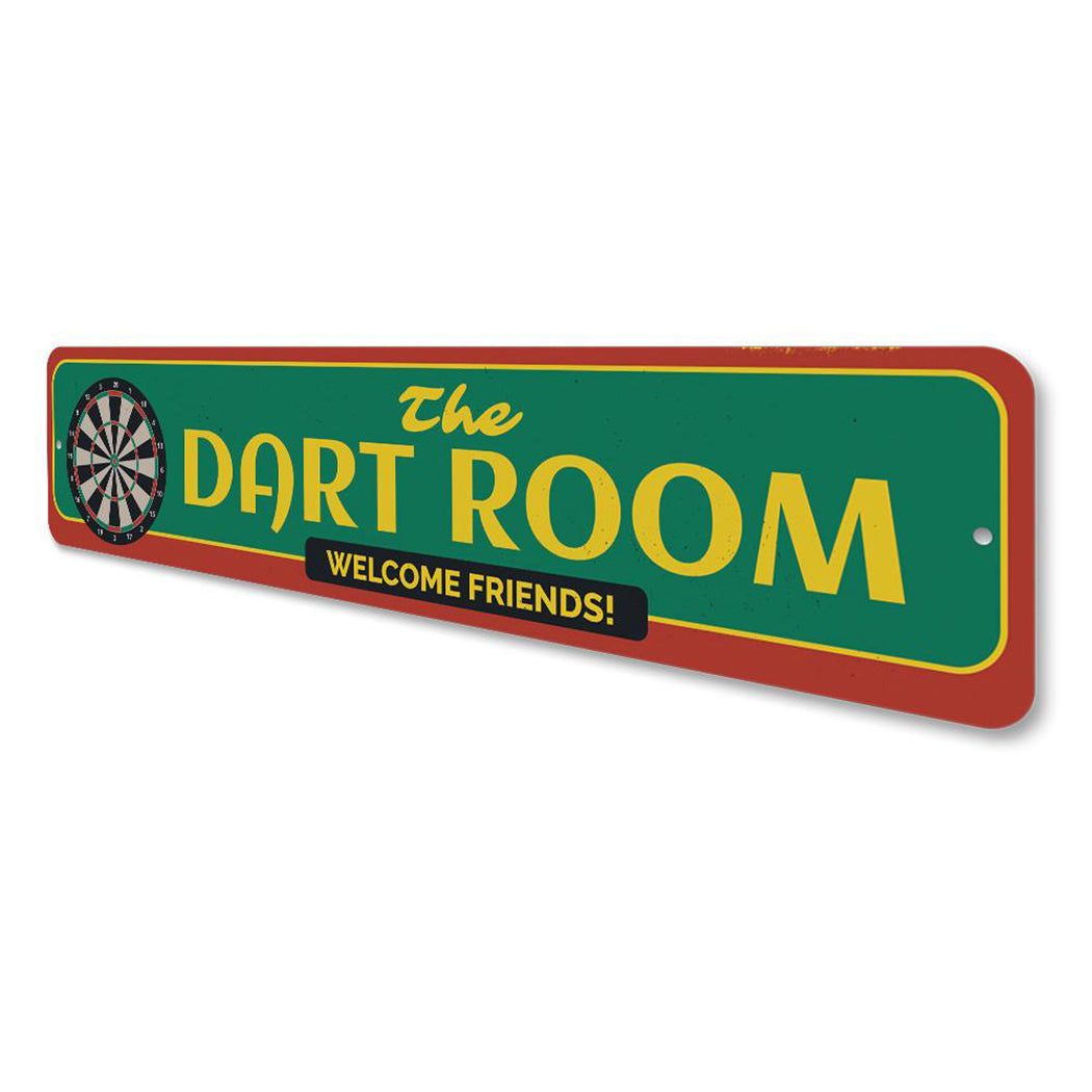 The Dart Room Sign