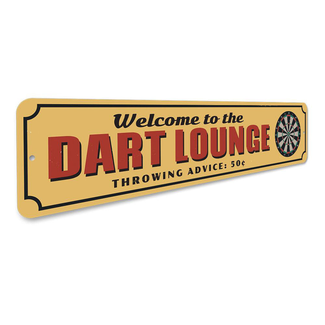 Dart Lounge Sign