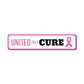 United For A Cure Metal Sign