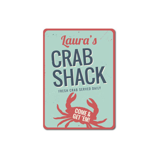 Crab Come & Get Em Sign