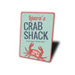 Crab Come & Get Em Sign