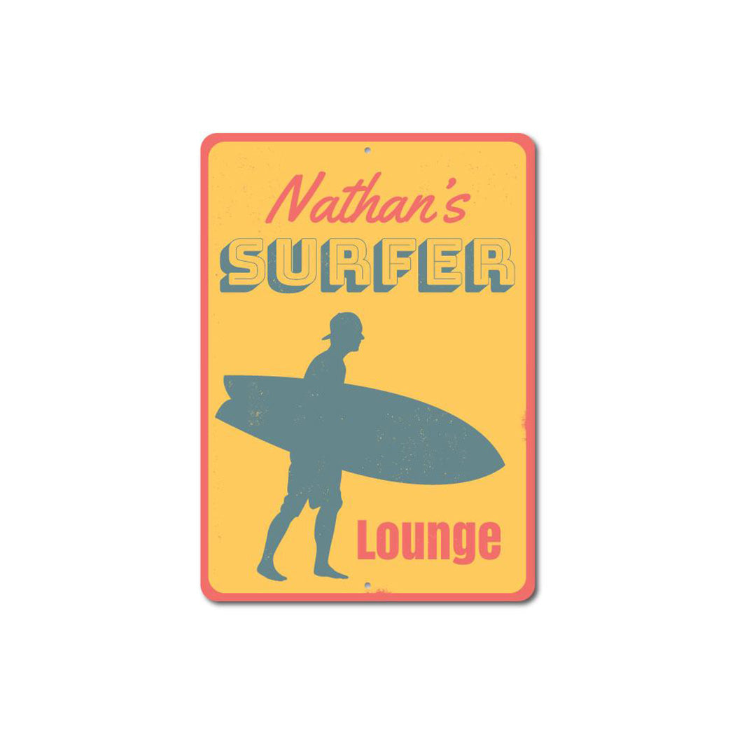 Surfer Lounge Sign