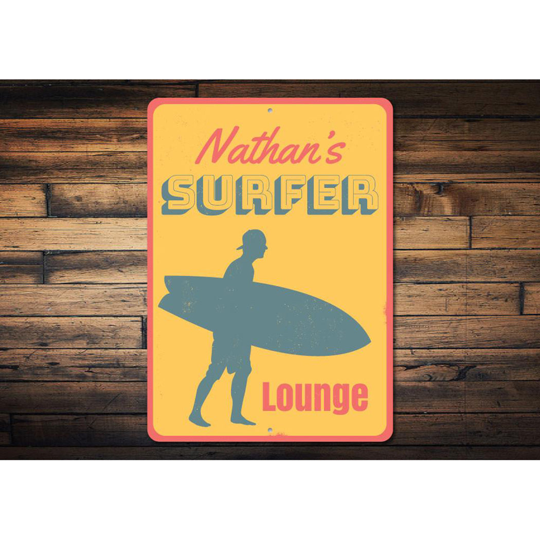 Surfer Lounge Sign