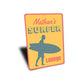 Surfer Lounge Sign