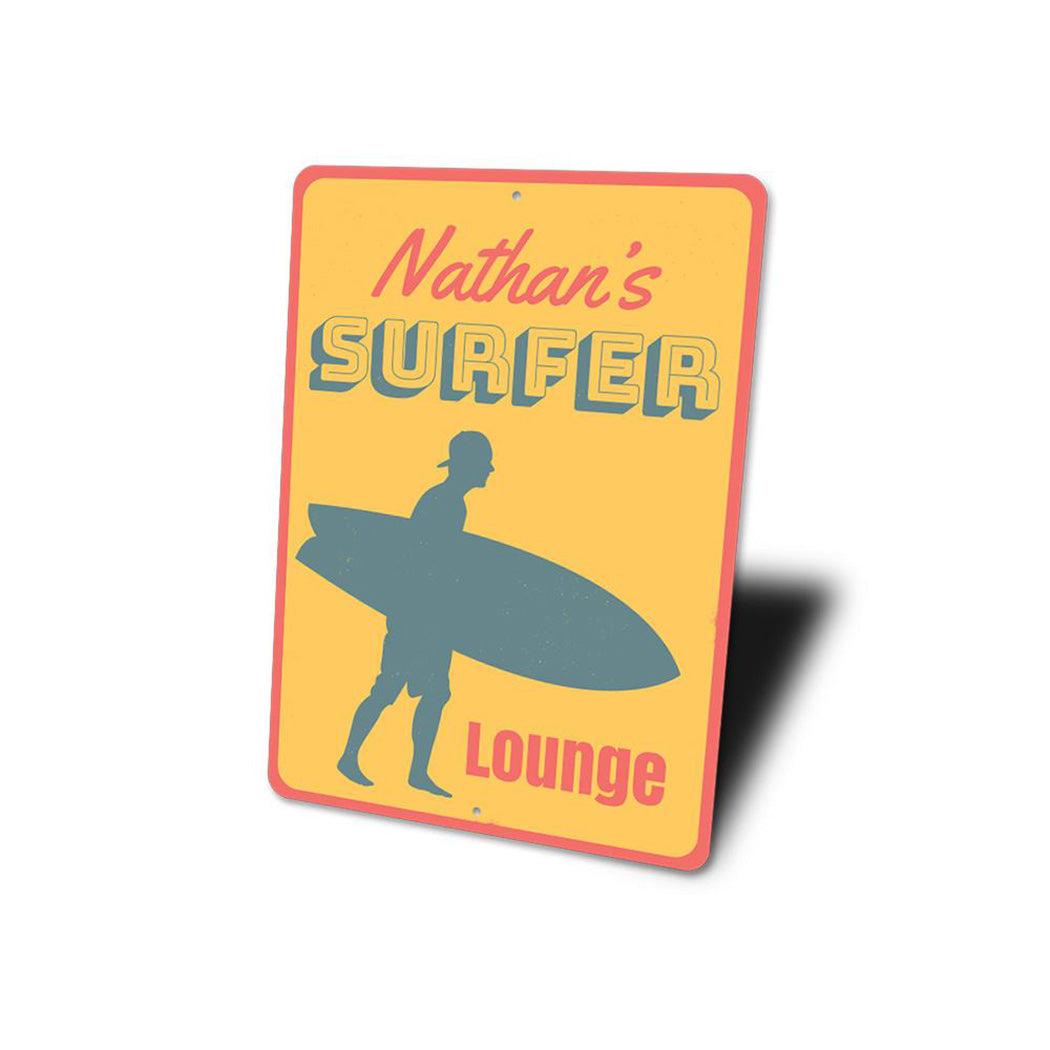 Surfer Lounge Sign