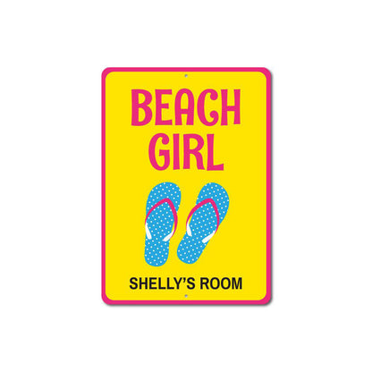 Beach Girl Sign