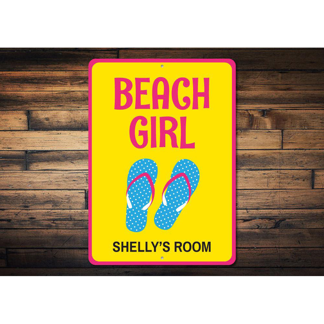 Beach Girl Sign