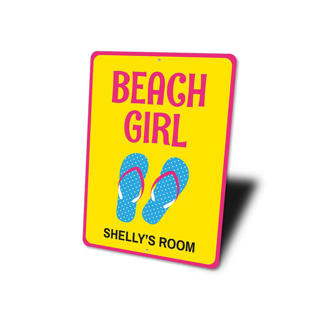 Beach Girl Sign