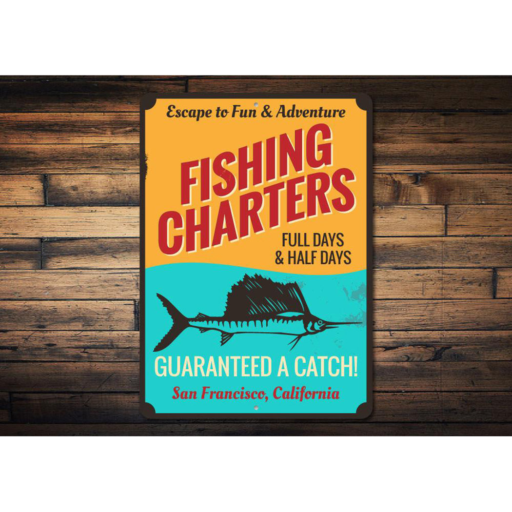Fishing Charters Sign