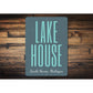 Lake House Location Sign