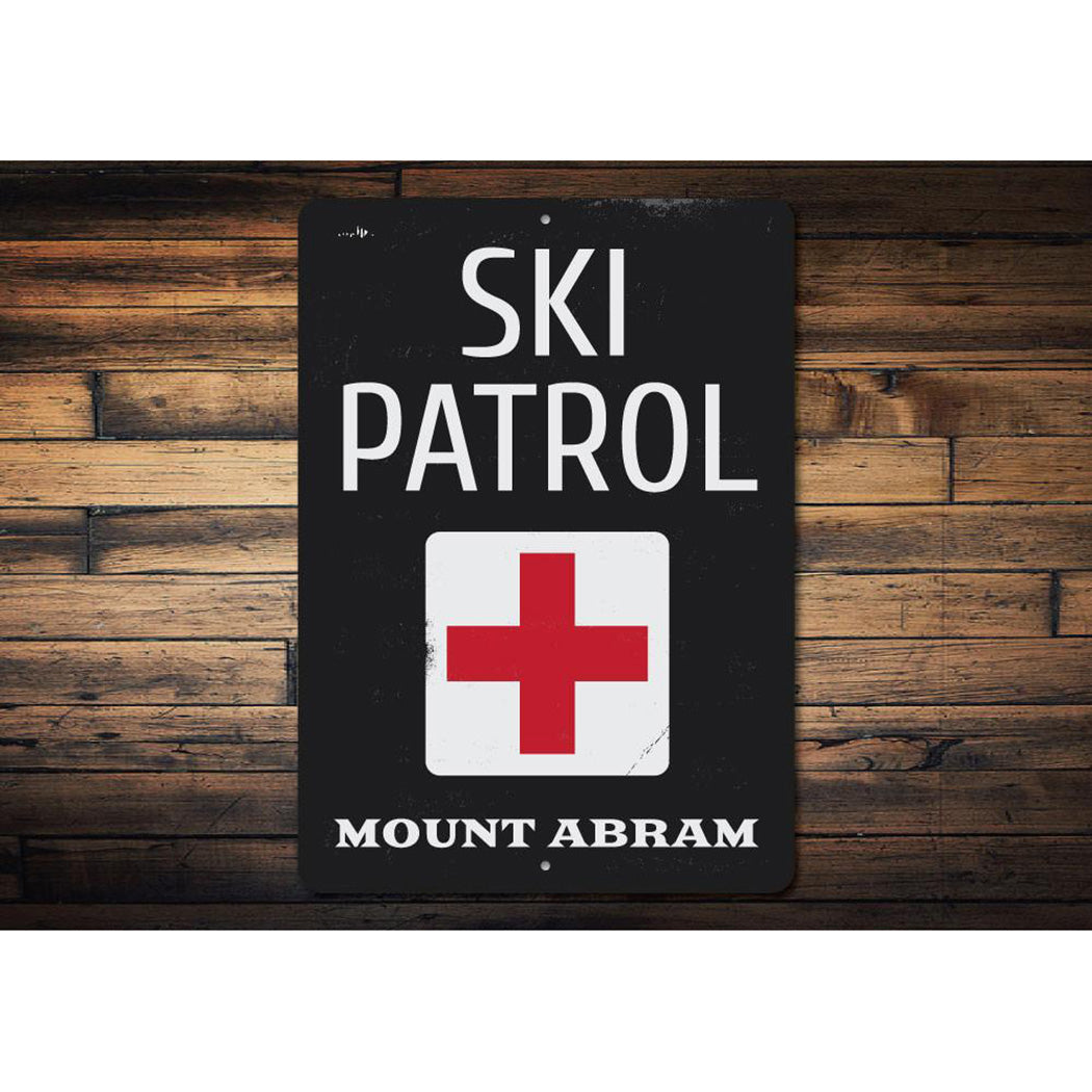 Location Ski Patrol Sign