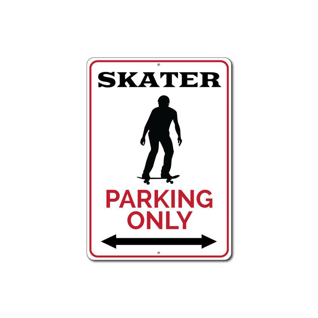 Skater Parking Only Sign