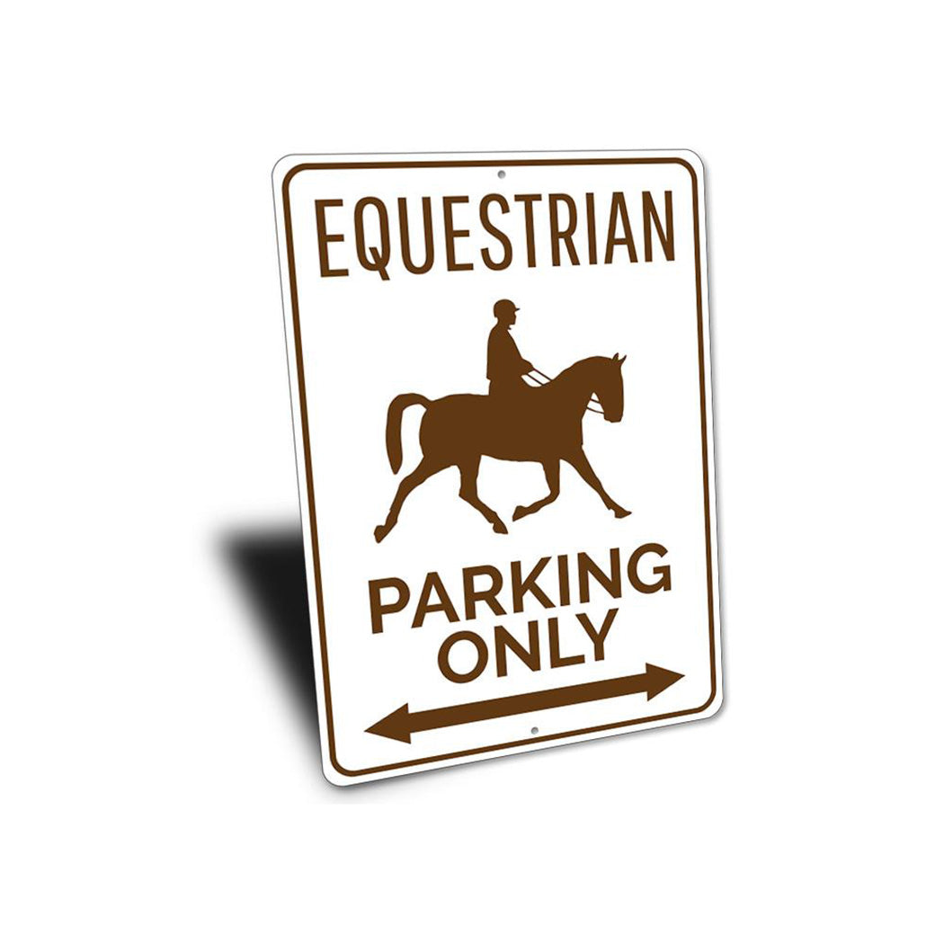 Equestrian Parking Sign