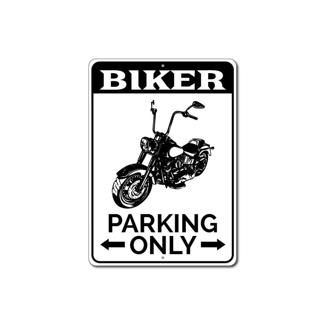 Biker Parking Sign