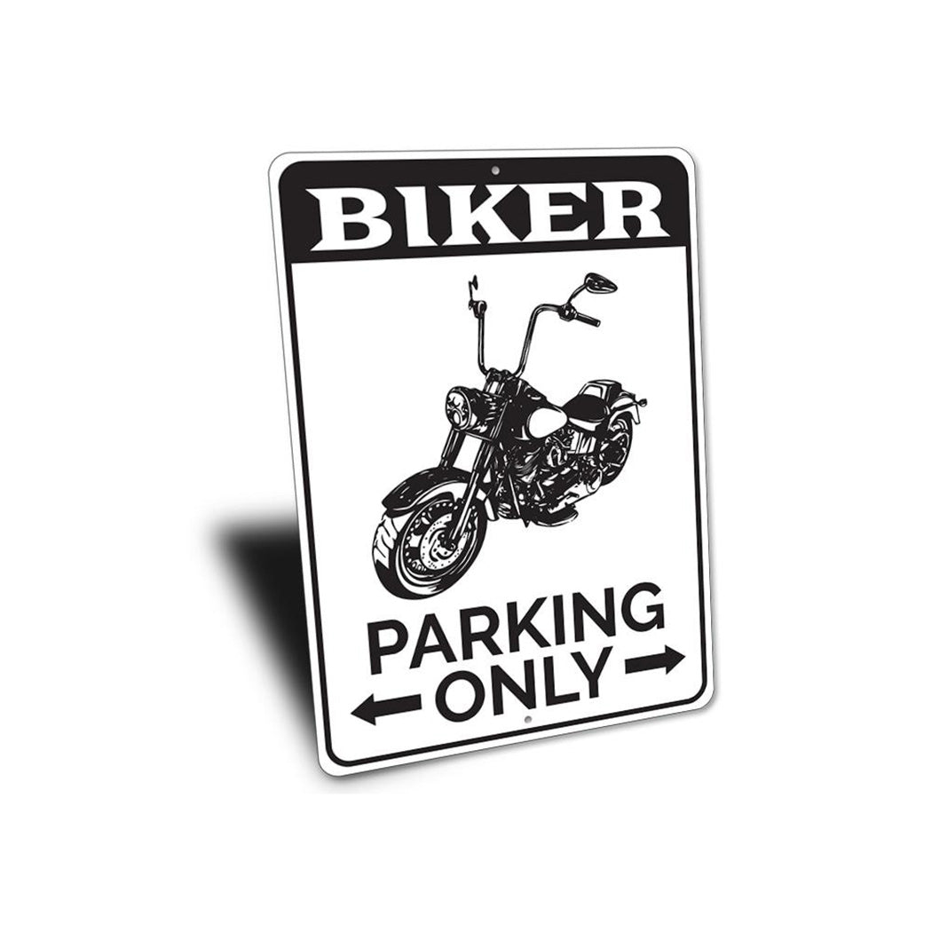 Biker Parking Sign