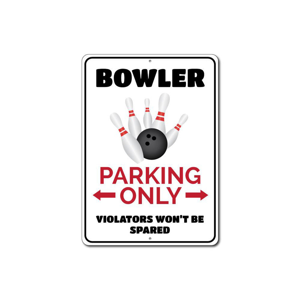 Bowler Parking Sign