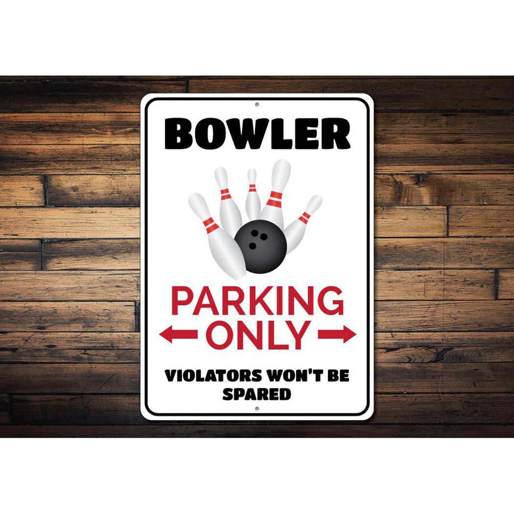 Bowler Parking Sign