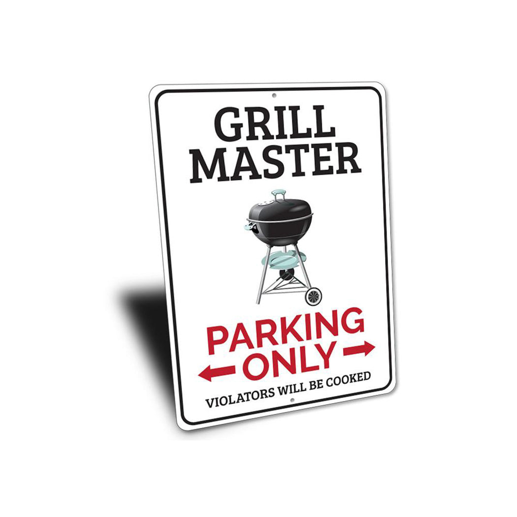 Grill Master Parking Sign