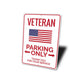 Veteran Parking Sign