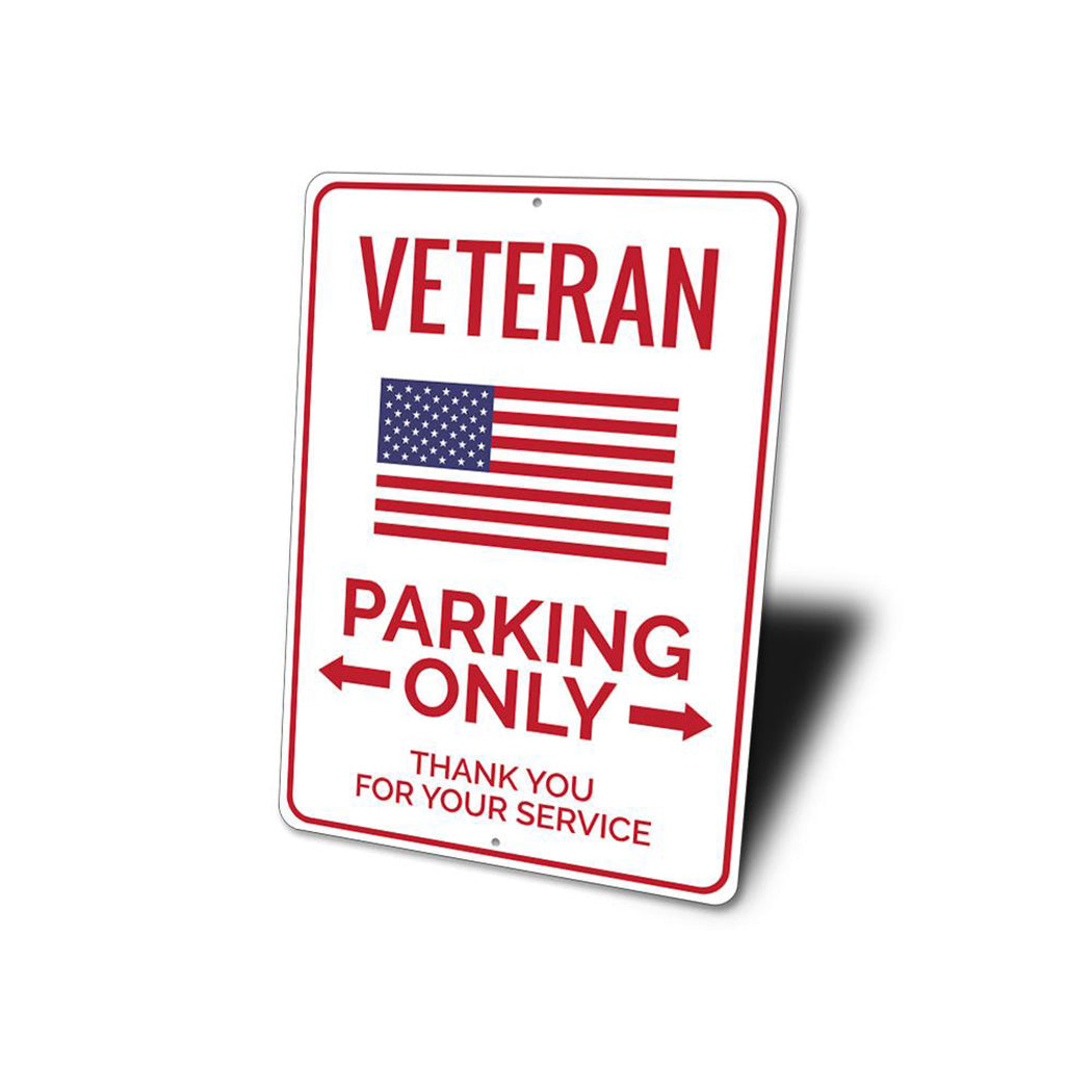 Veteran Parking Sign