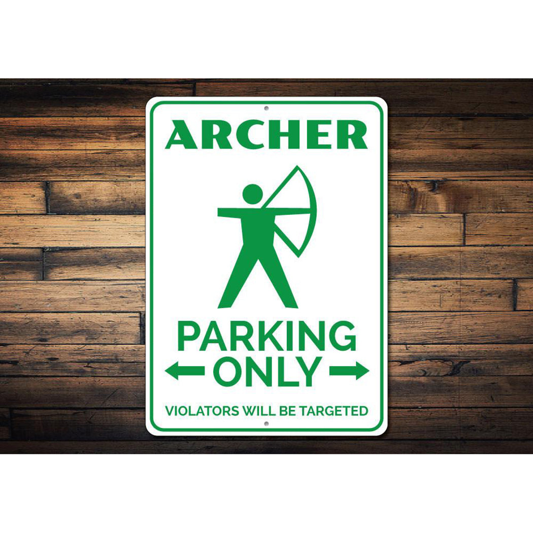 Archer Parking Sign