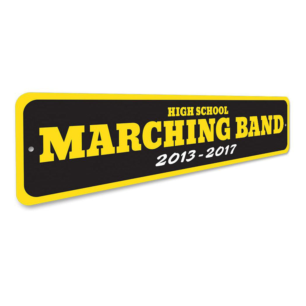 School Years Band Sign