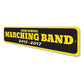 School Years Band Sign