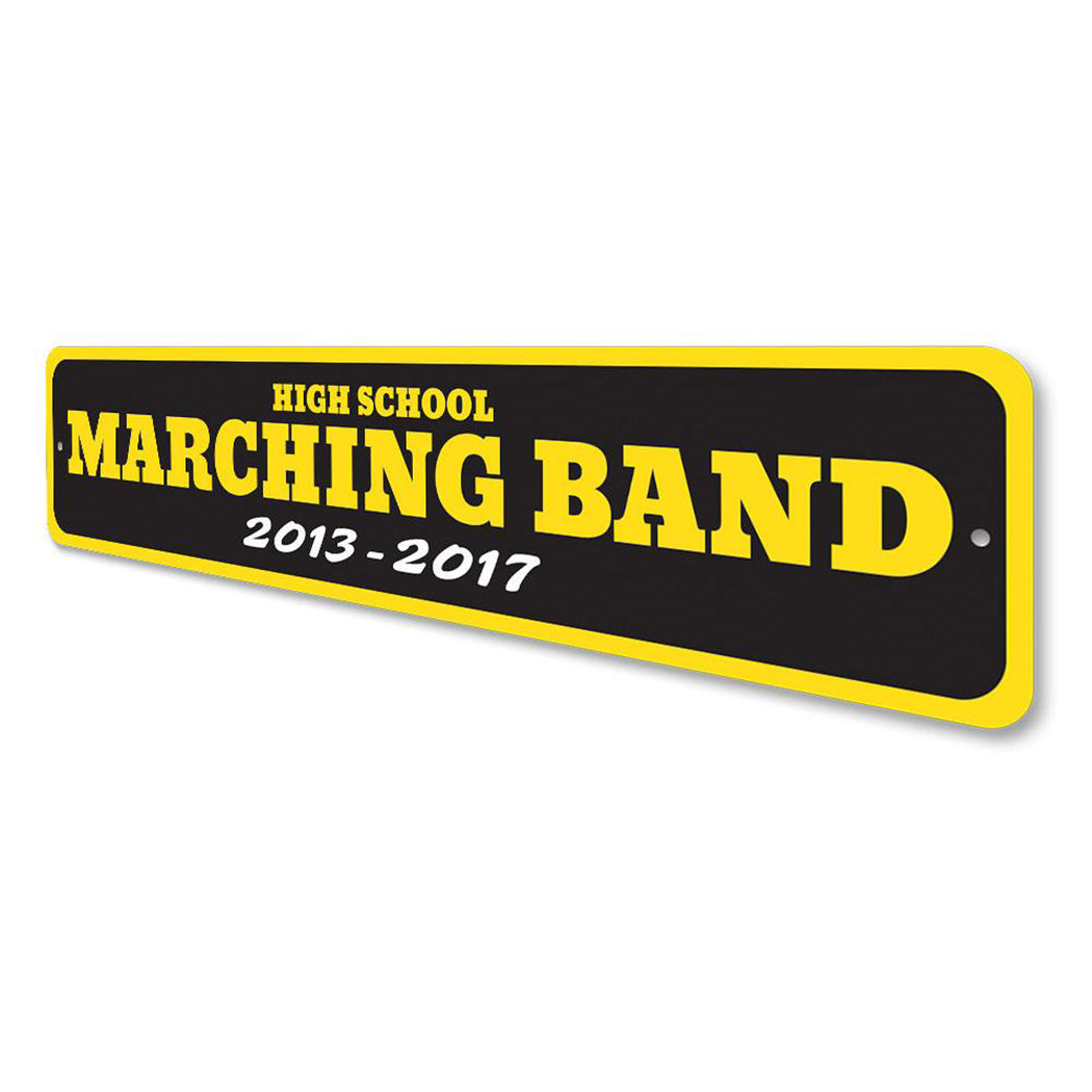 School Years Band Sign