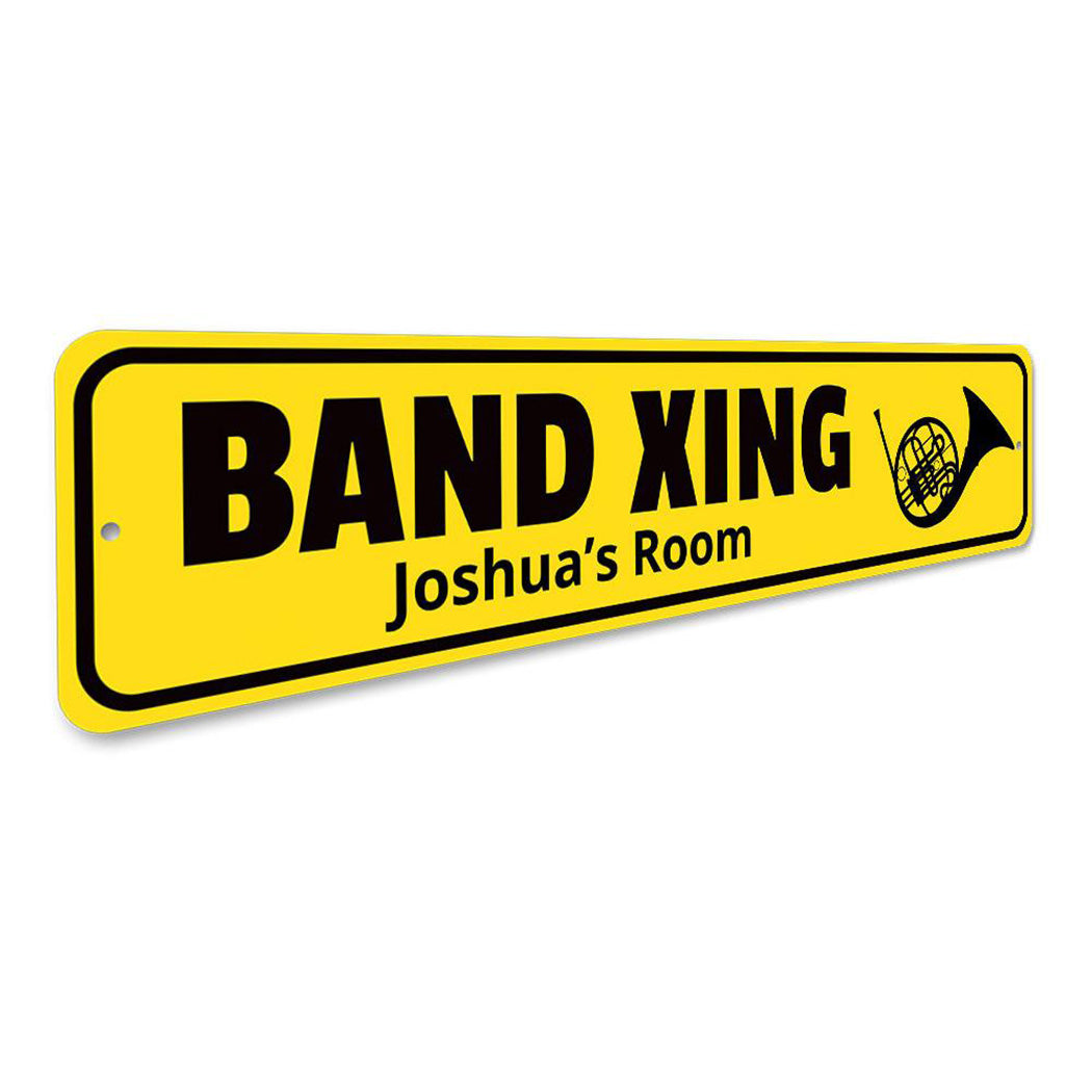 Band Crossing Sign