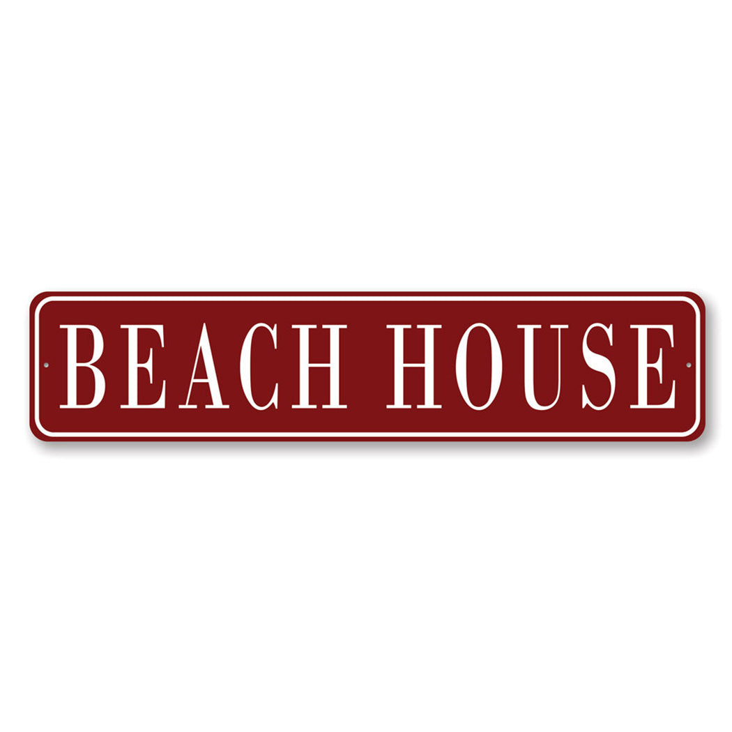 Beach House Sign