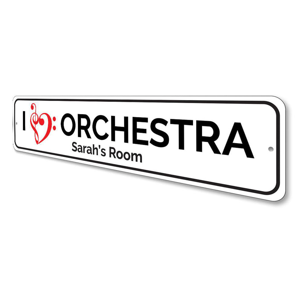 I Love Orchestra Sign
