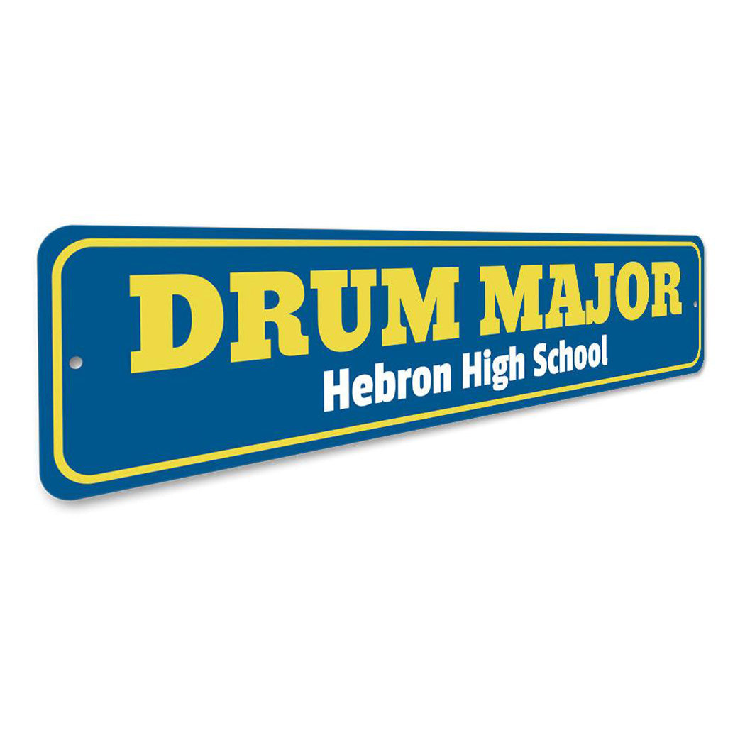 Drum Major Sign