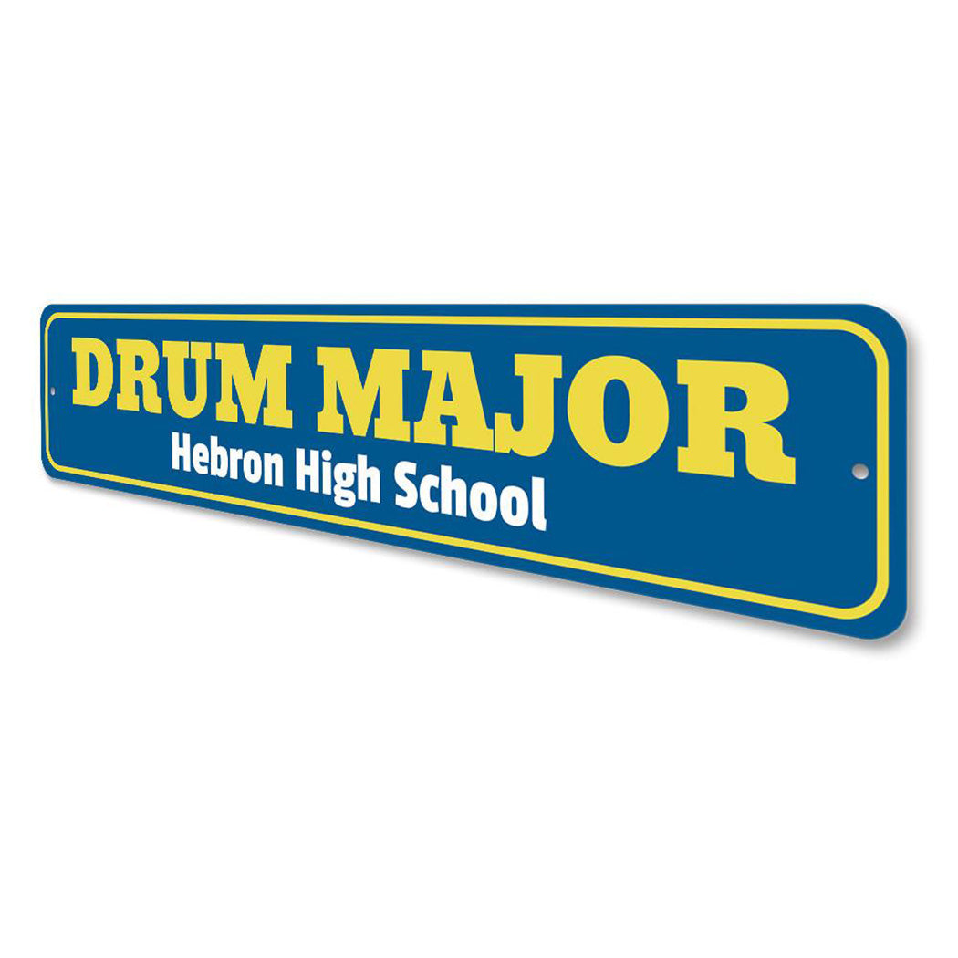 Drum Major Sign