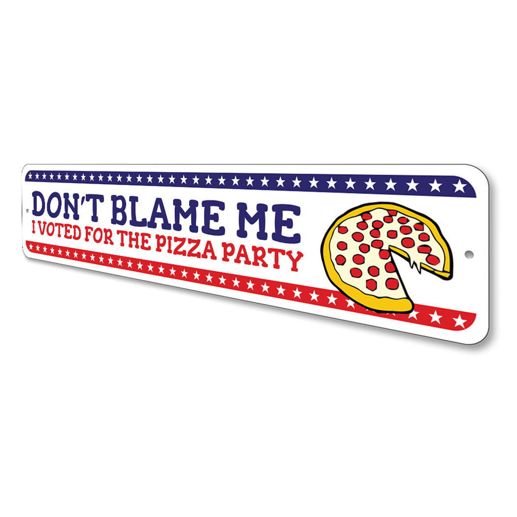 Pizza Party Sign