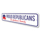 Republican Family Sign