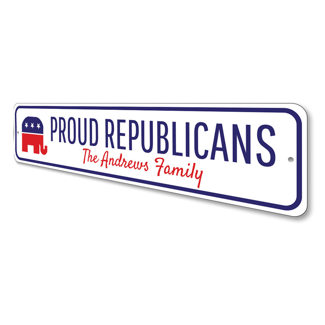 Republican Family Sign