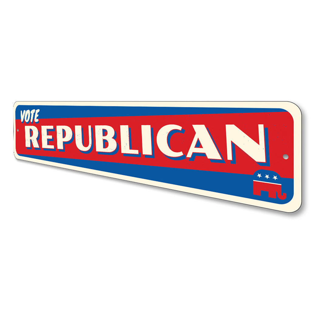 Vote Republican Sign