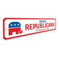 Proud Republican Sign