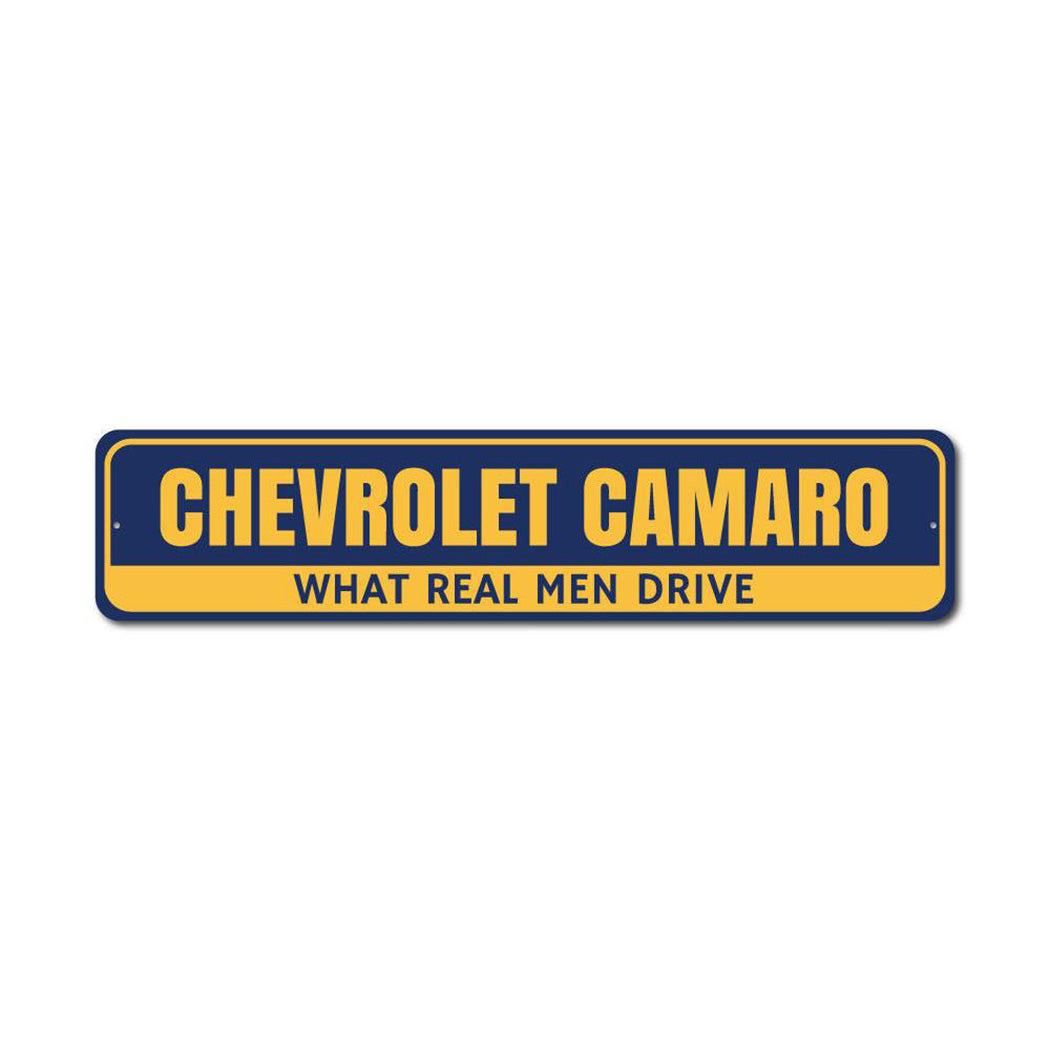 Chevrolet Camaro Metal Sign