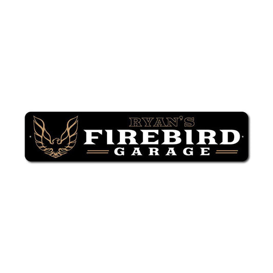 Firebird Garage Metal Sign