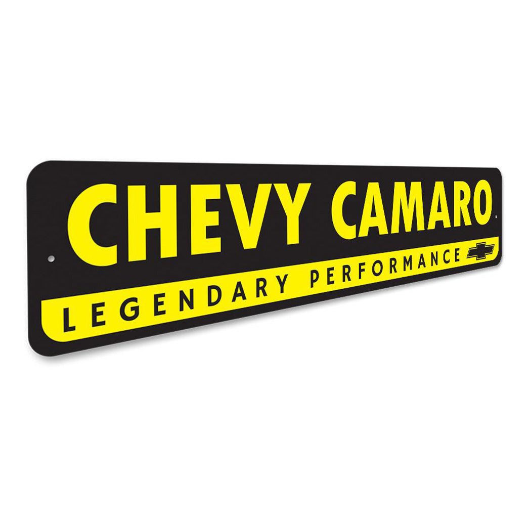 Chevy Logo Camaro Sign