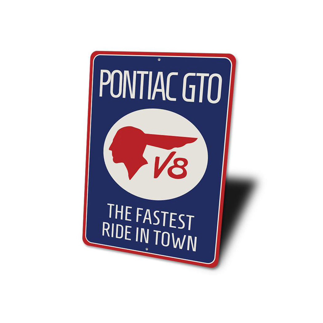 Gto Sign Pontiac GTO Sign – Lizton Sign Shop Wholesale