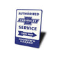 Chevrolet Service Sign