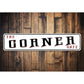 The Corner Cafe Sign