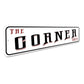 The Corner Cafe Sign
