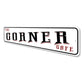 The Corner Cafe Sign
