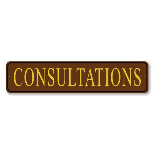 Consultations Sign