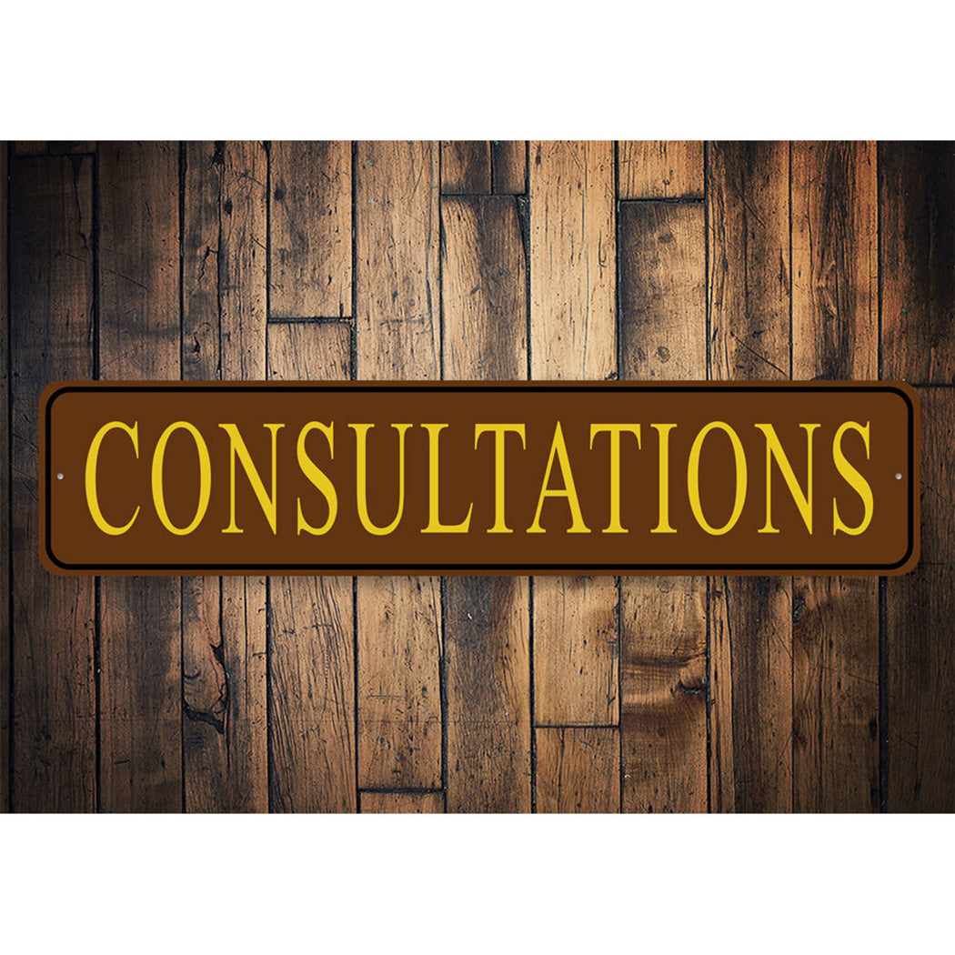 Consultations Sign