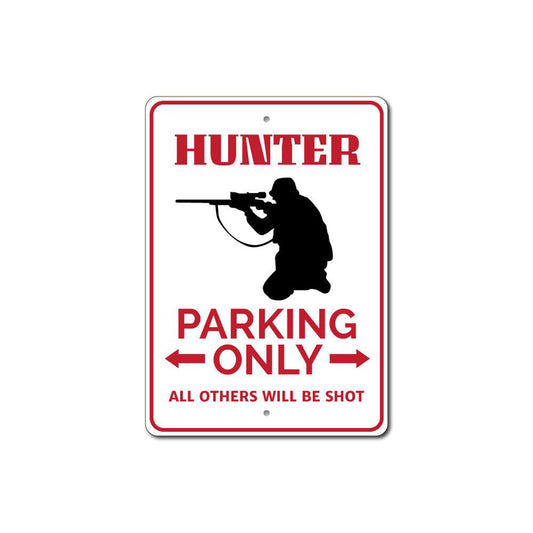 Hunter Parking Sign
